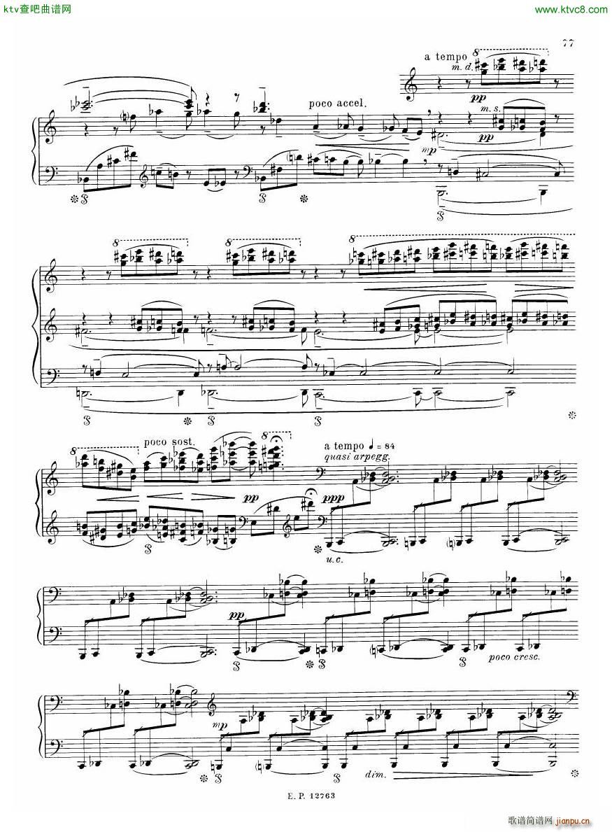 Russian Soviet Piano Music Album of 20th century 二22
