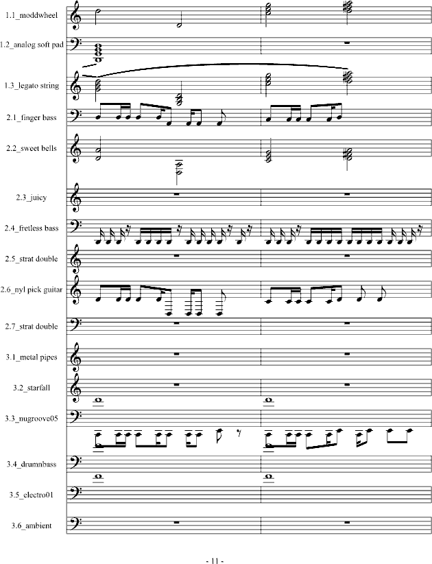 Fblood-电音试验作品-钢琴谱(钢琴曲)-#Cirah.Nitex#11