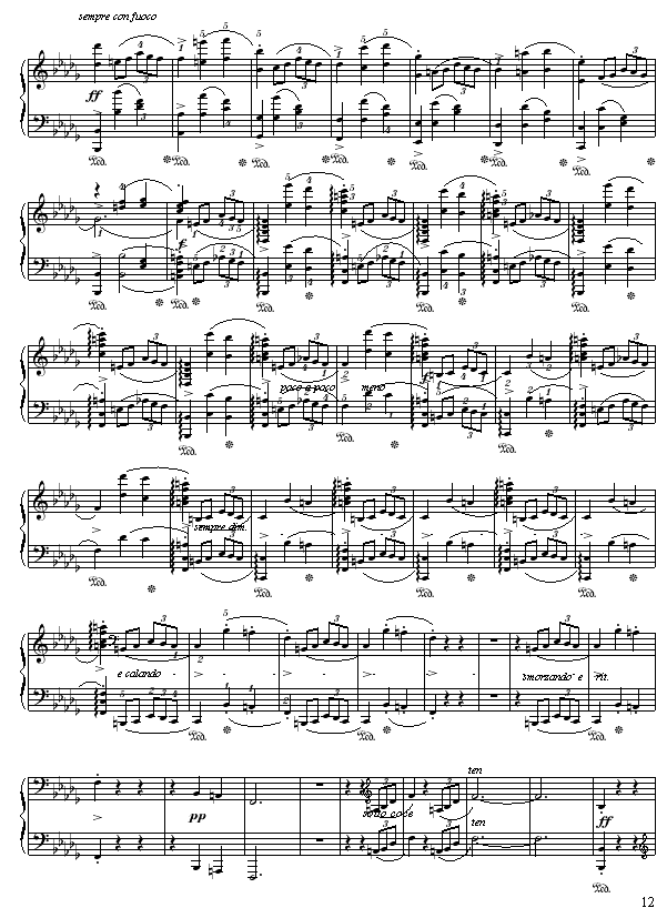 谐谑曲-苗波-钢琴谱(钢琴曲)-肖邦-chopin12