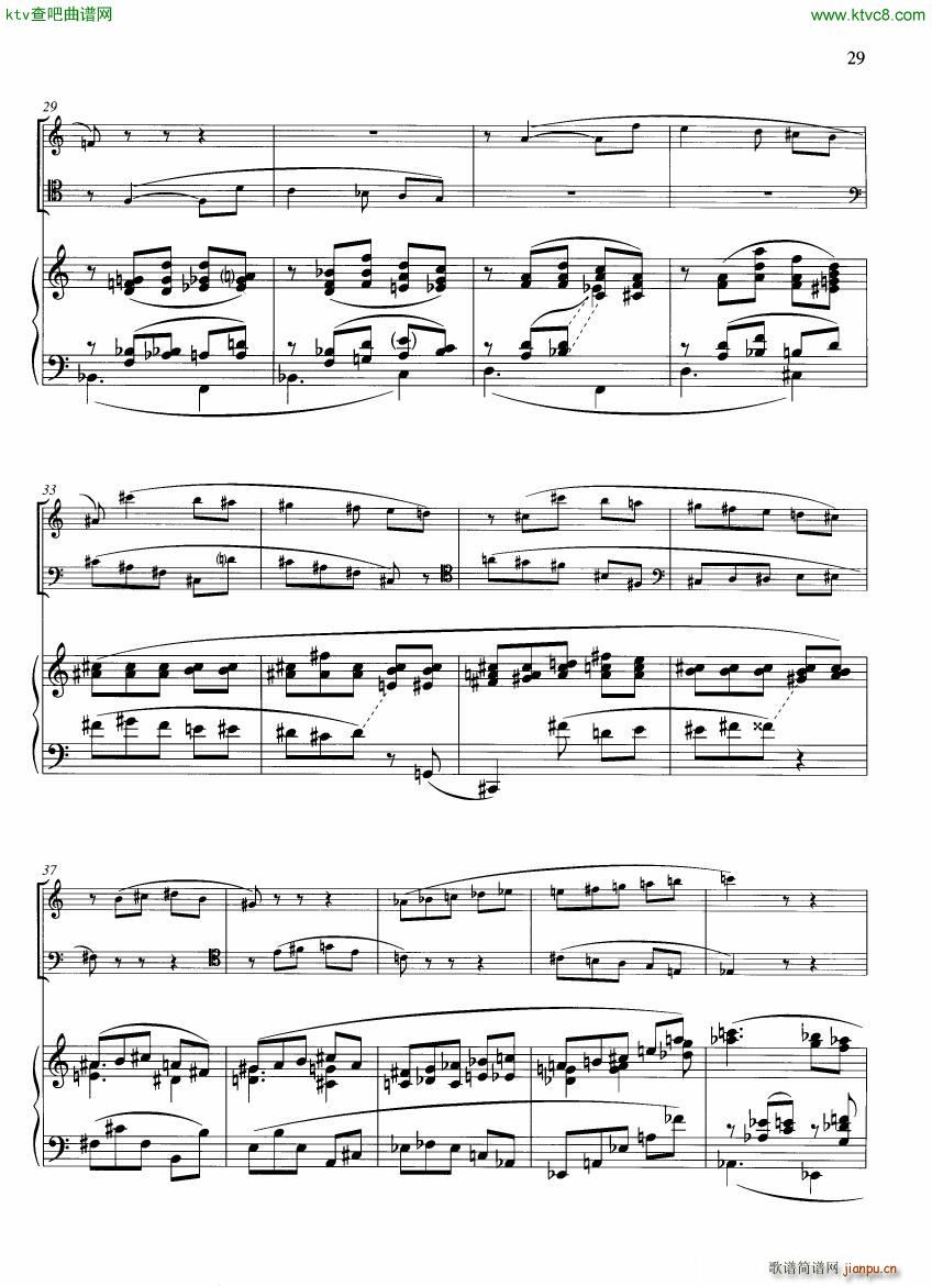 Francaix Trio for oboe bassoon and piano 二2