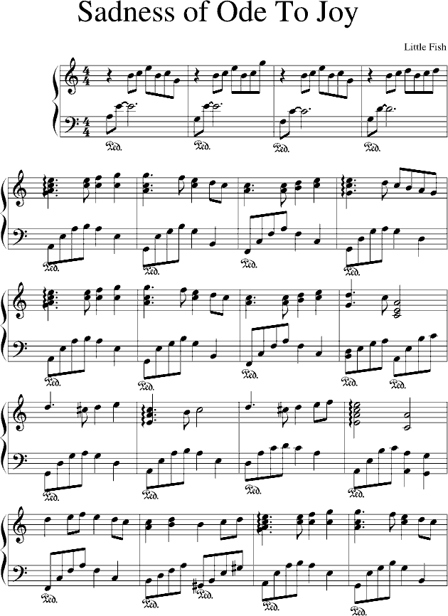 Sadness of Ode To Joy_贝多芬-beethoven1
