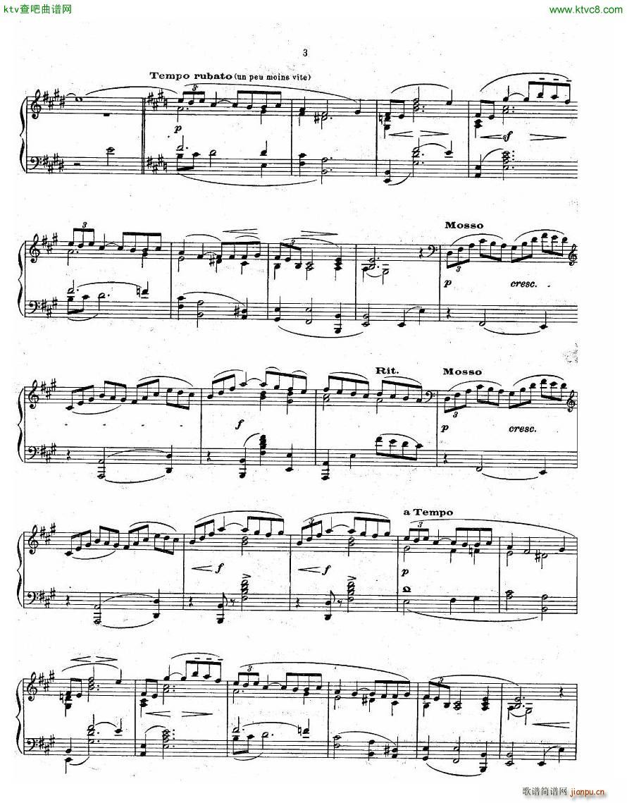 Claude Debussy Arabesque No 13