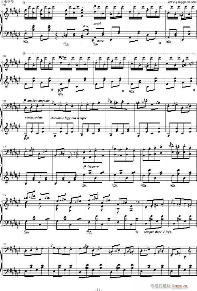 李斯特《匈牙利狂想曲第2号》 powerpower版_李斯特11