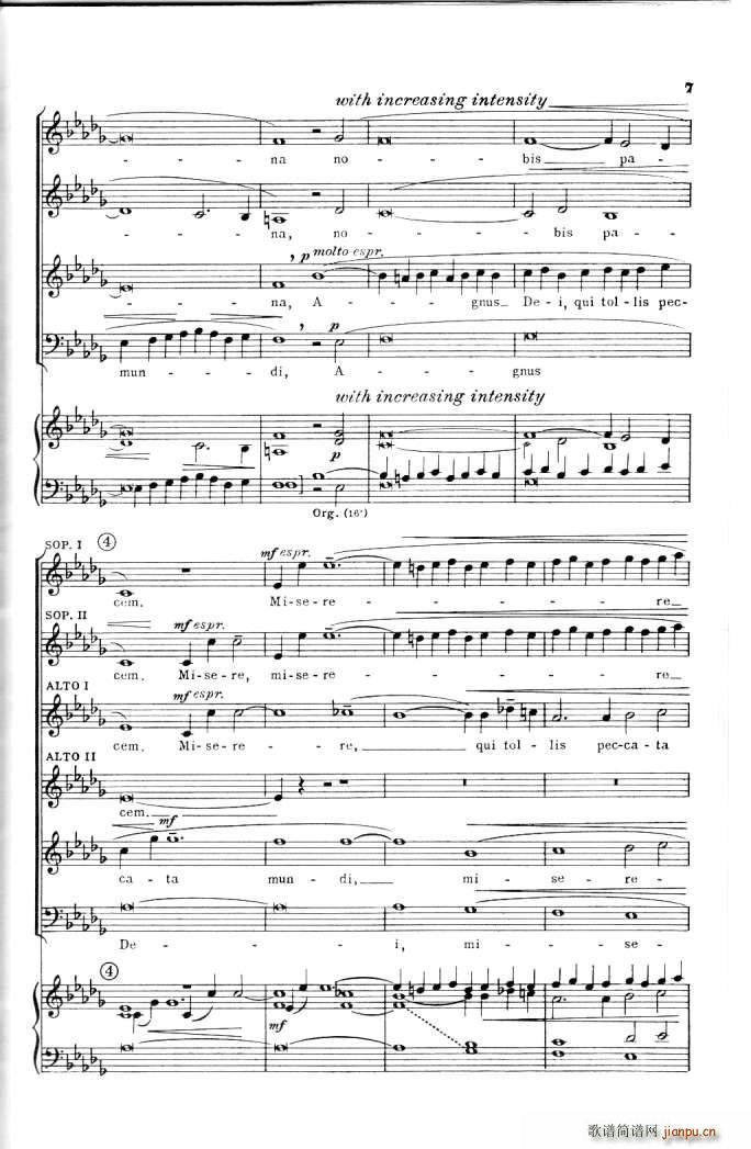 Barber op 11 Agnus Dei6