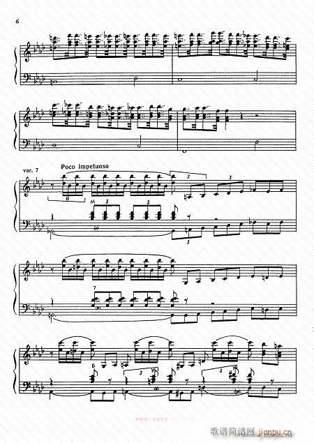 帕萨卡里亚 柴金曲1-6-手风琴5