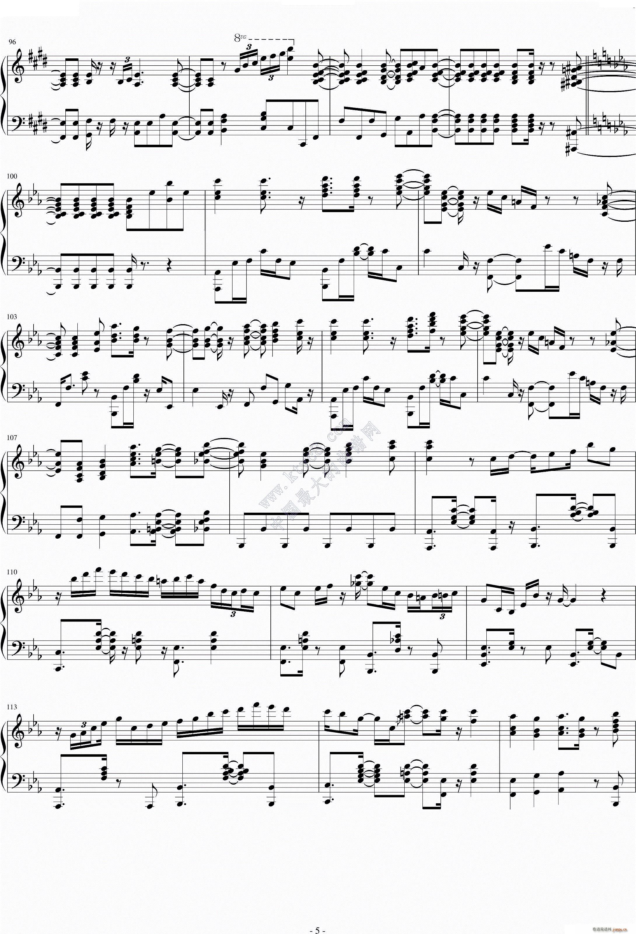 Brand New Wings 钢琴版 piano version_押尾桑5