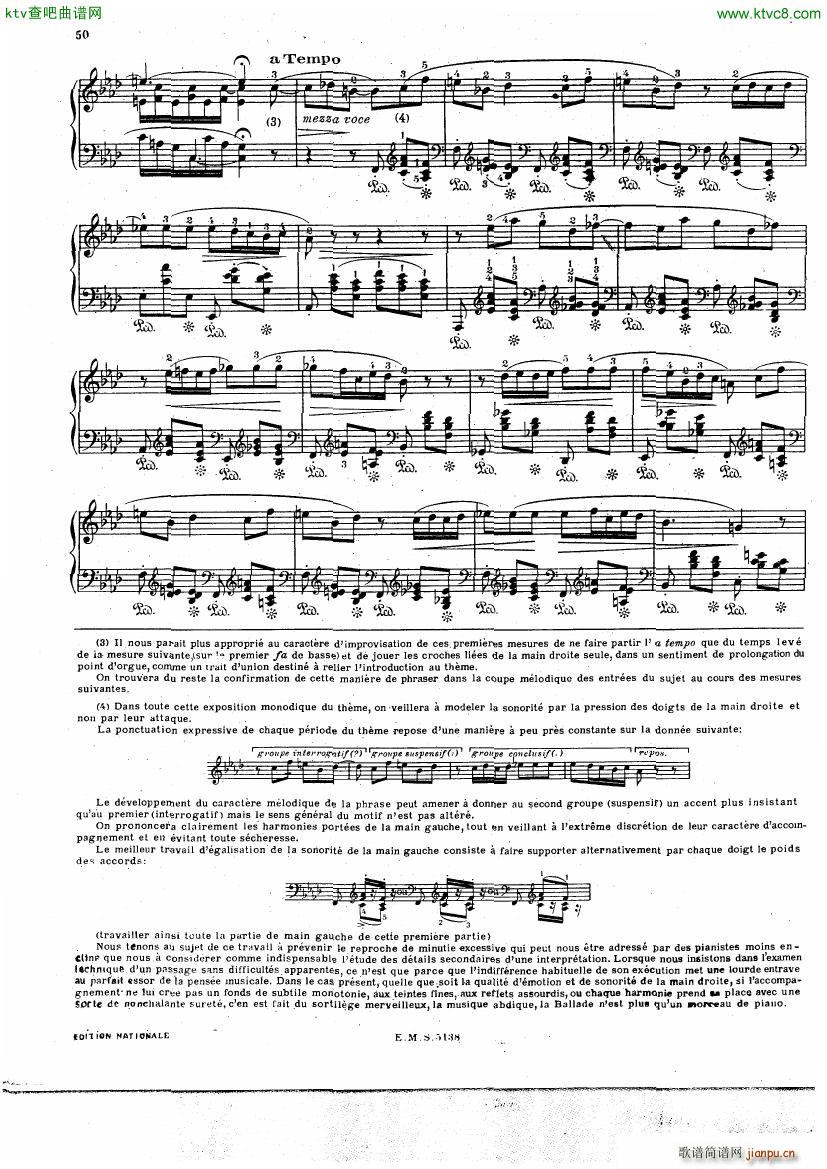 Chopin Cortot 4 Ballades 二9