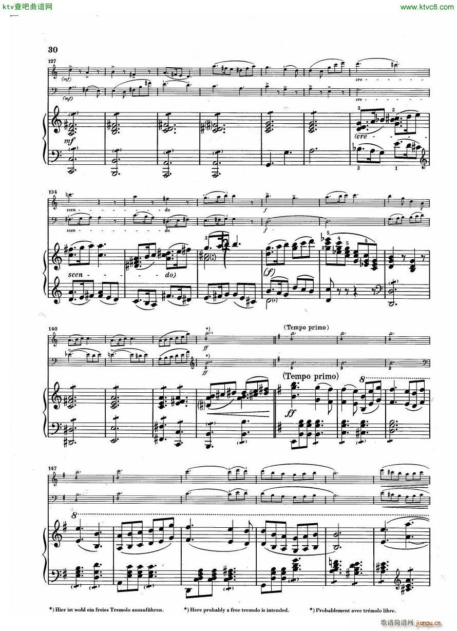 Debussy Trio en Sol30