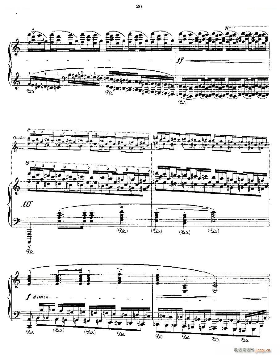 肖邦《练习曲》Fr Chopin Op 25 No1110