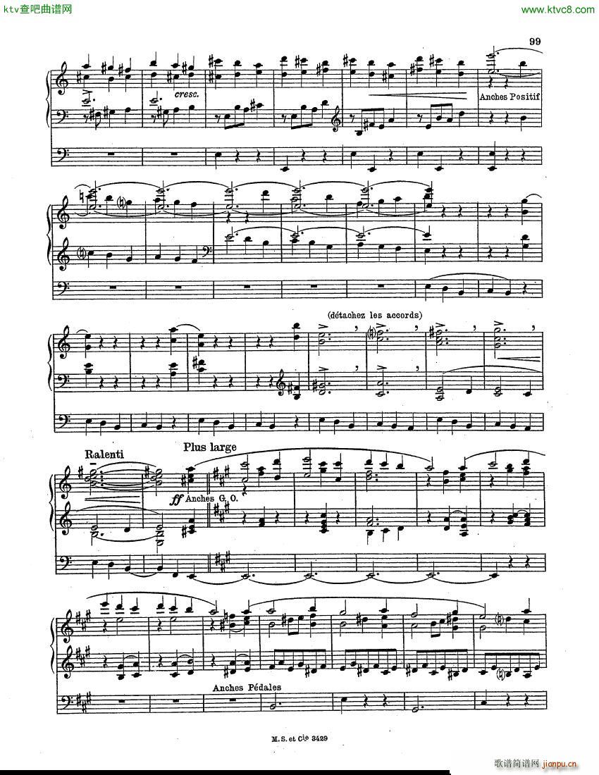 Guiraud Georges Offertoire Pascal organ7