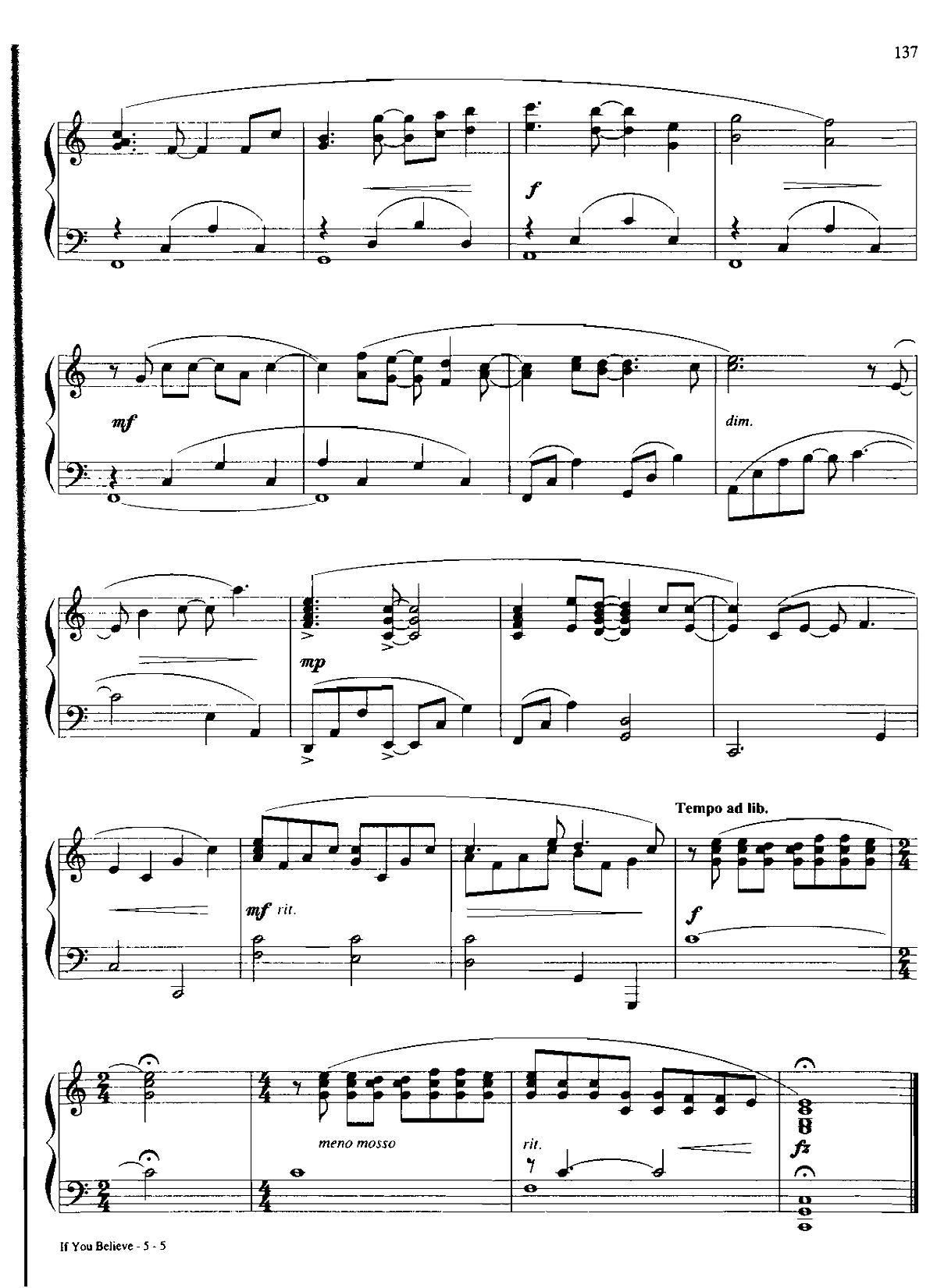 IF YOU Believe(Dan Coates 流行情调 集)5