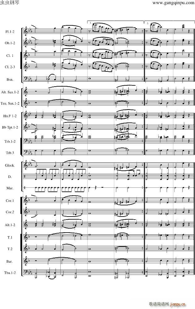 Love walk in 管乐团_格什温13