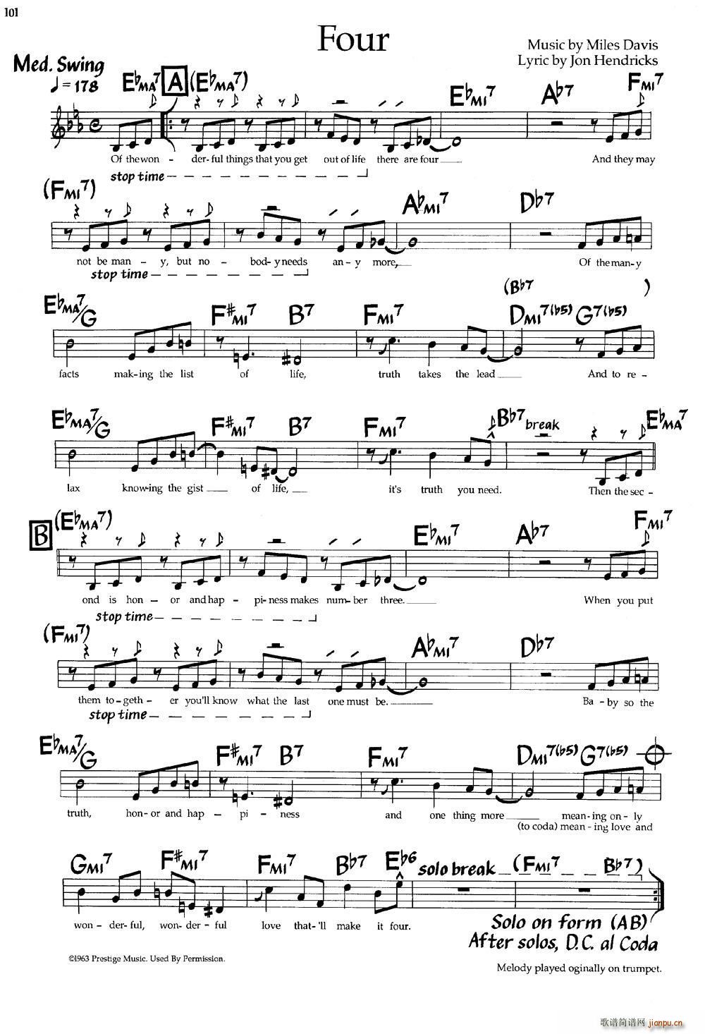 Fout（福特）（爵士钢琴曲）1