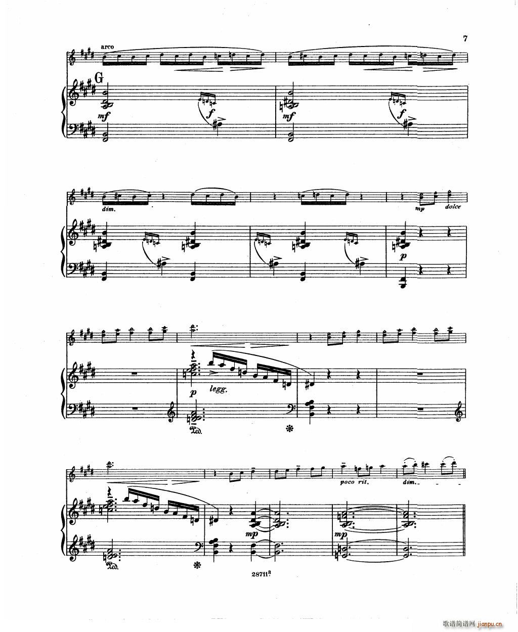 Bowen Humoresque for violin and piano9