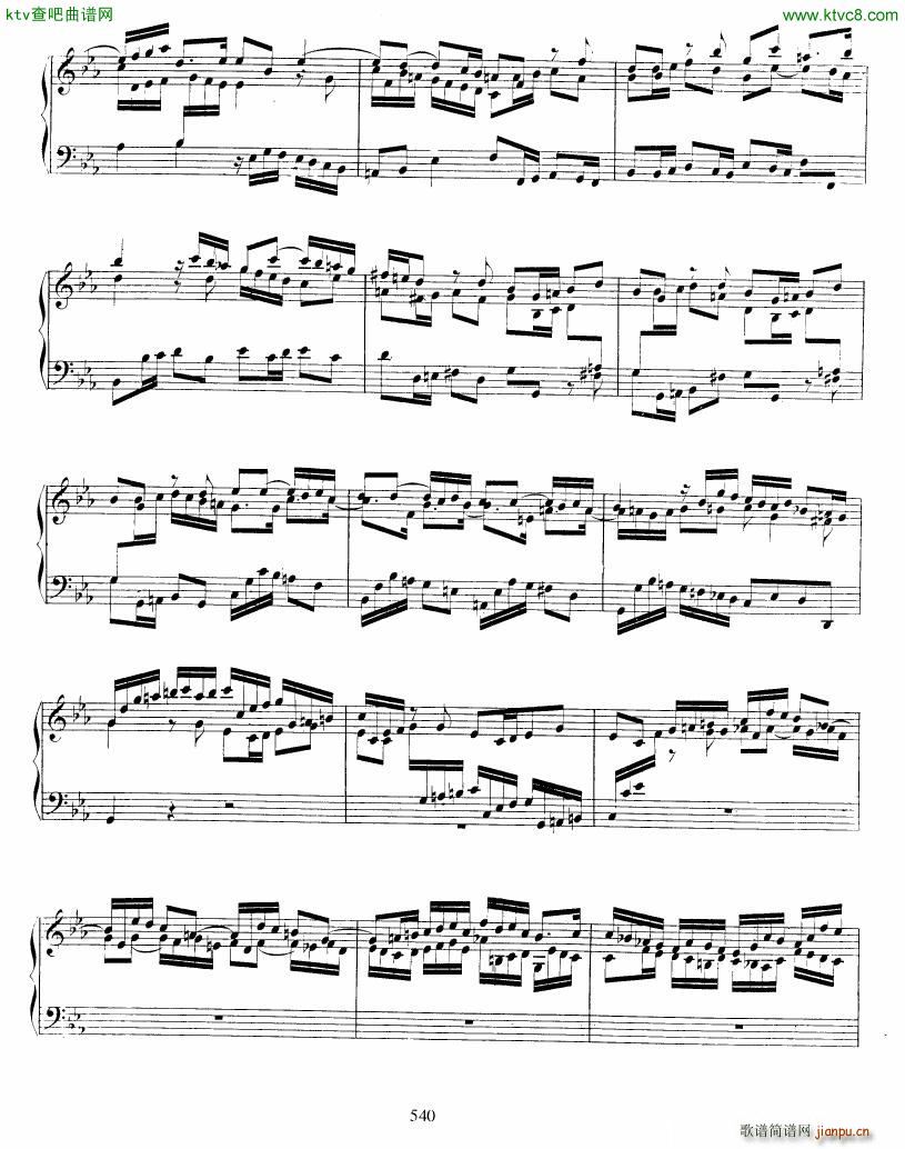 Bach JS BWV 911 Toccata in c4