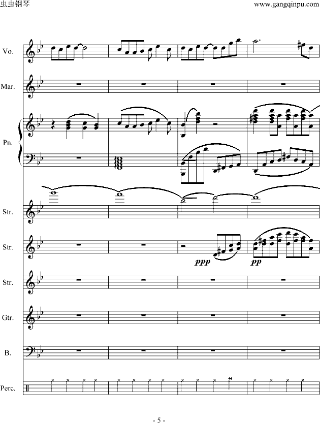 十年轮回-钢琴谱(钢琴曲)-�n.�S_◇�L5