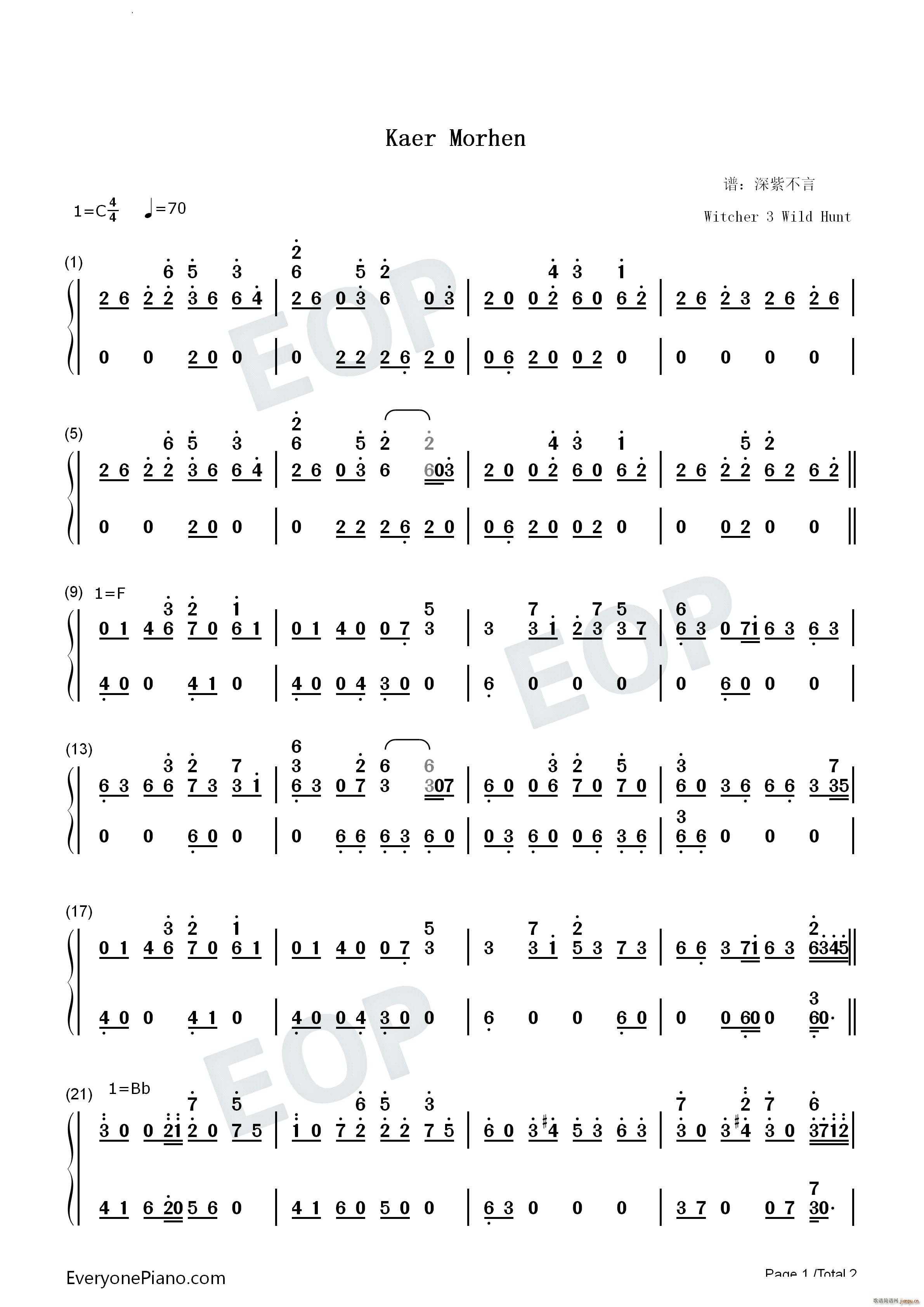 Kaer Morhen巫师3狂猎BGM_Marcin Przybylowicz5