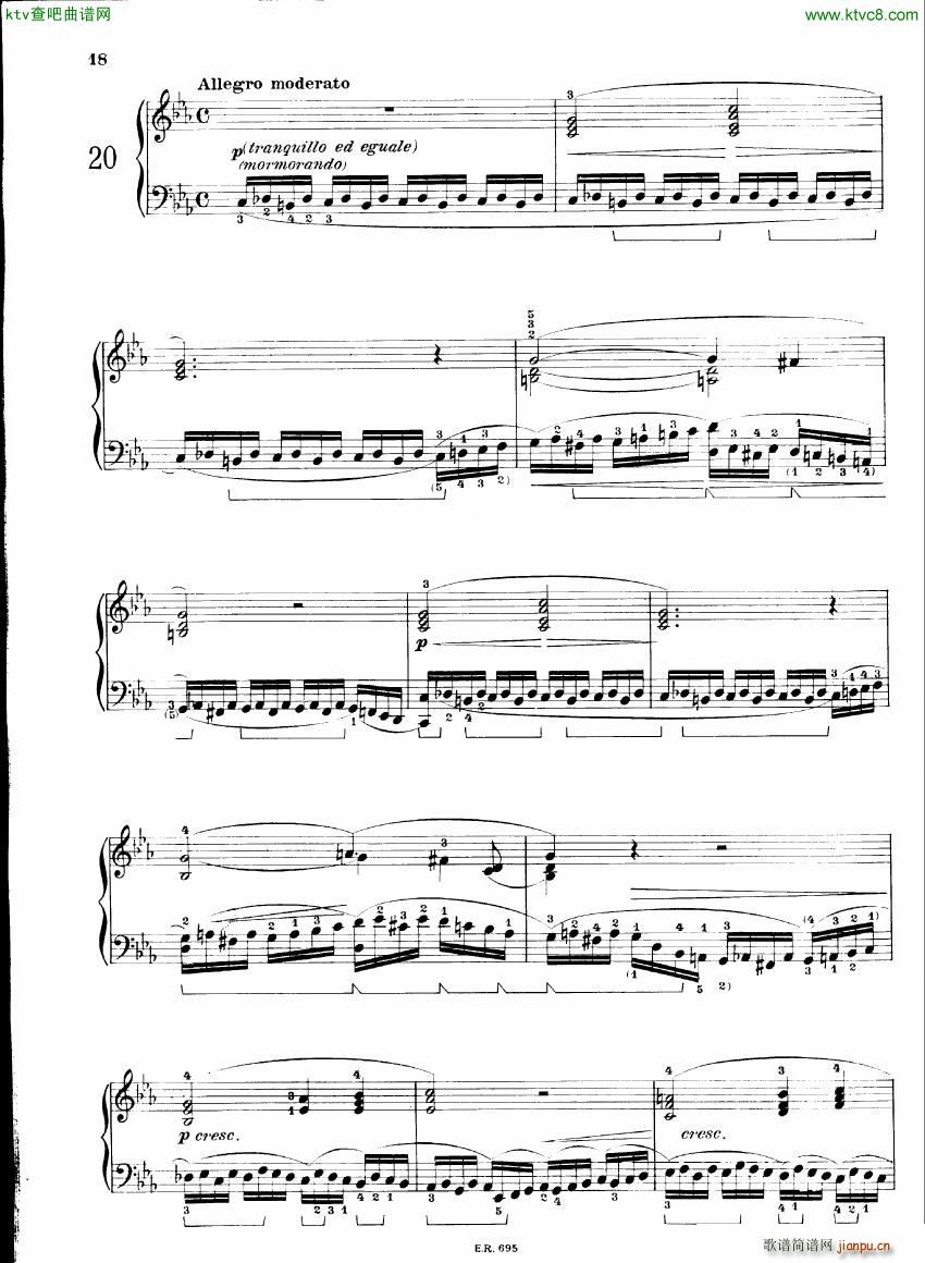 Busoni op37 Twenty Four Preludes 二10