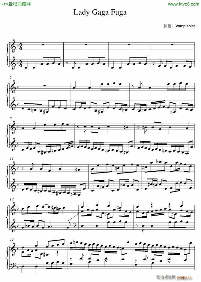 Gaga Fuga_Lady GaGa1