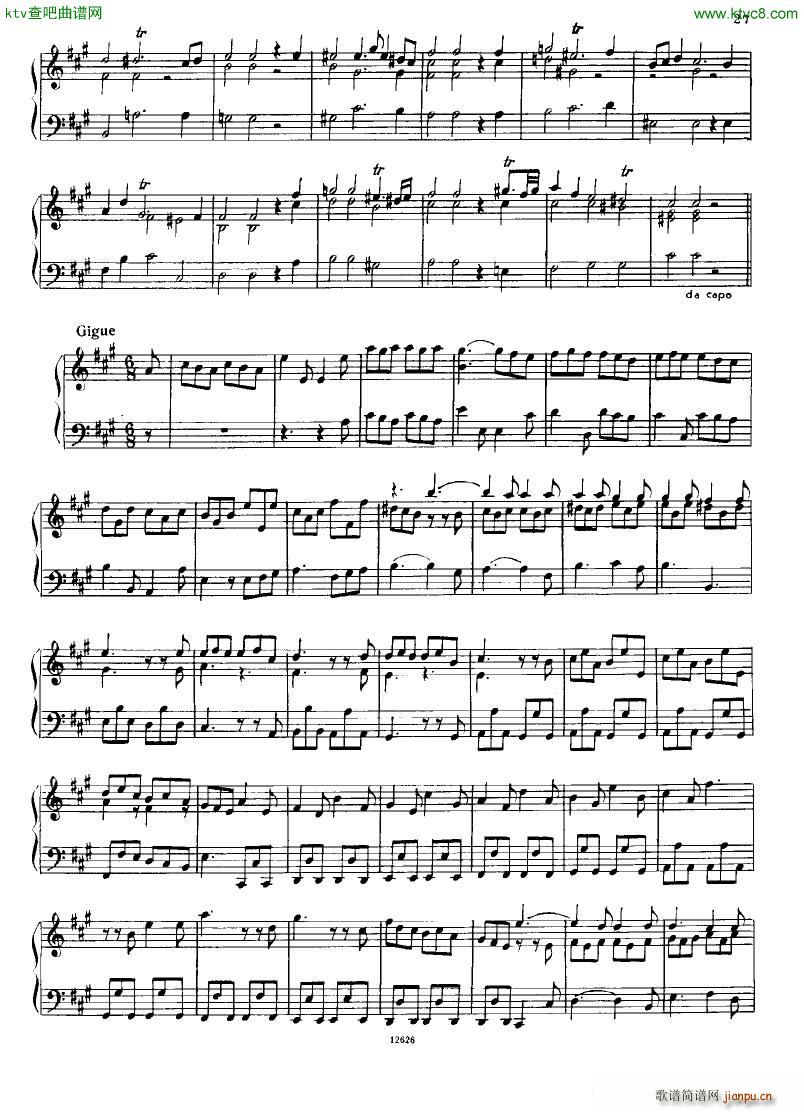 H ndel 1 Suiten for Piano Book 228