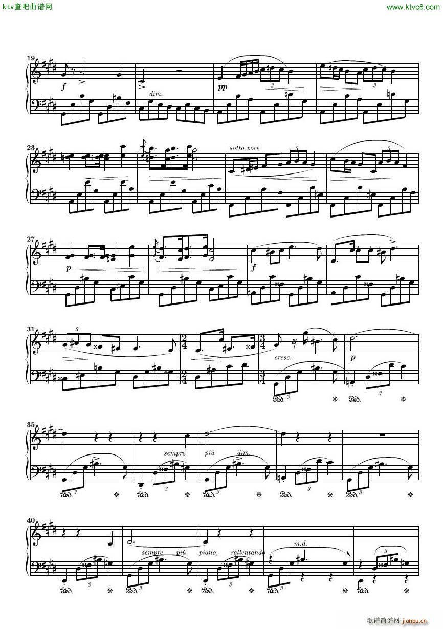 CHOPIN Nocturne in C sharp minor2