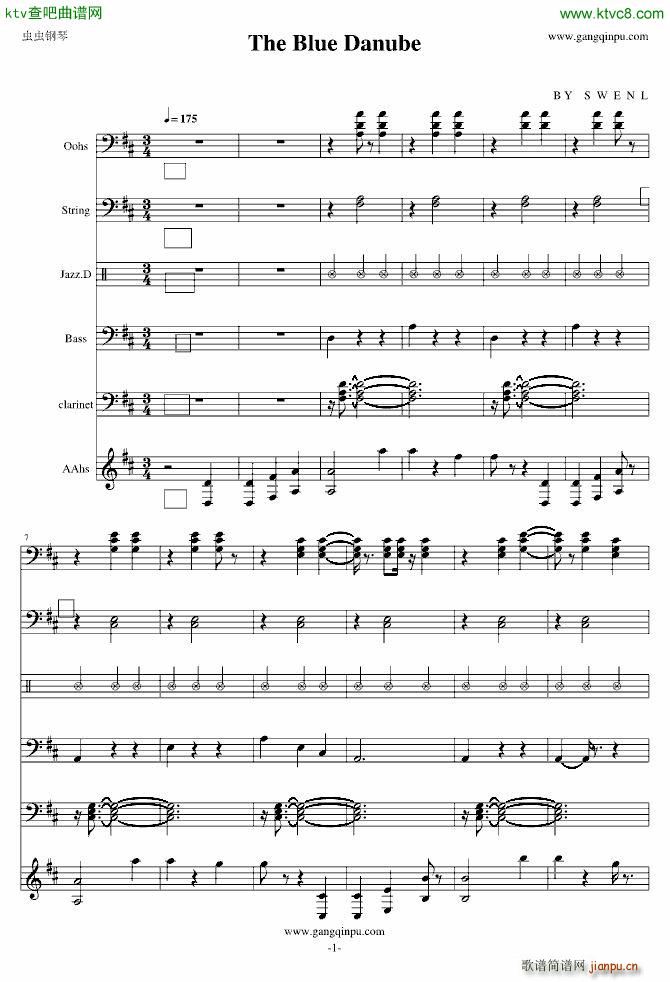 The Blue Danube_施特劳斯 Johann Strauss1