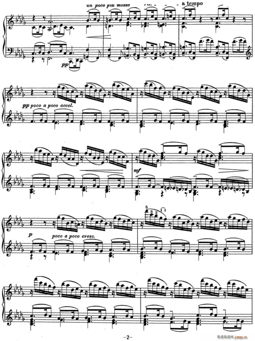 拉赫玛尼诺夫 钢琴前奏曲13 降B小调 Op 32 No 21