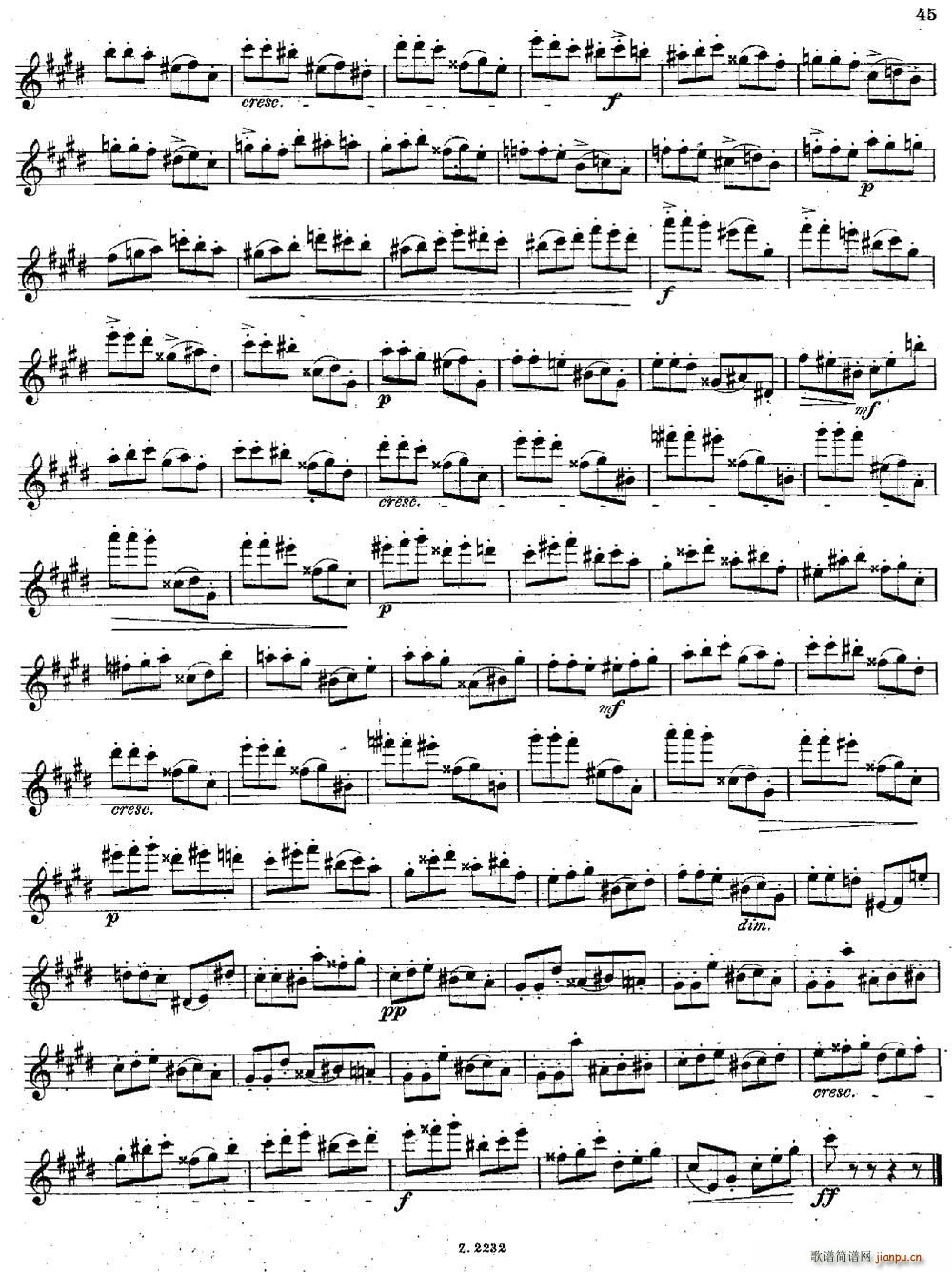Schule der Virtuosit?t Op 60（10） 长笛4