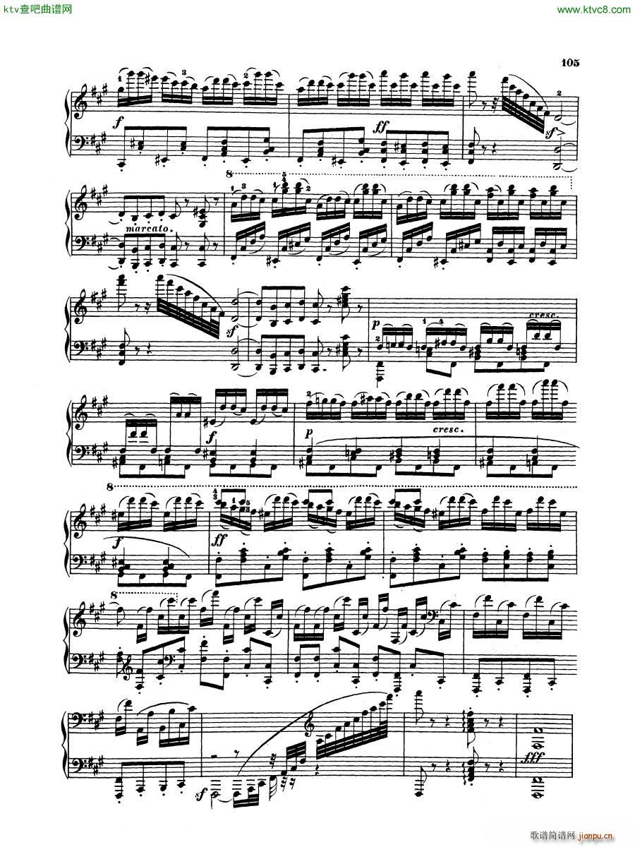Hummel Sonata in F sharp minor Op 8132