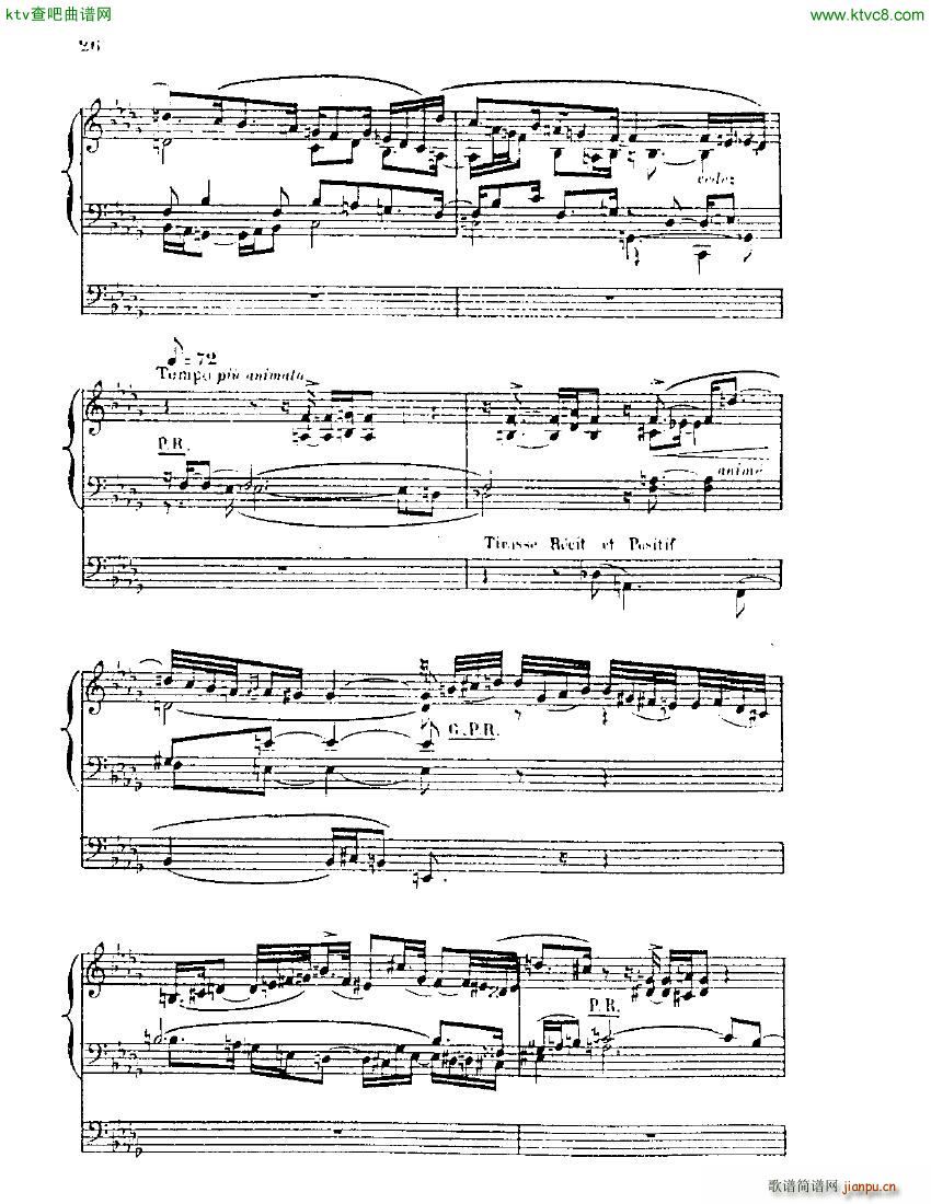 Blin Rene Symphonie mvt 2 solo organ2