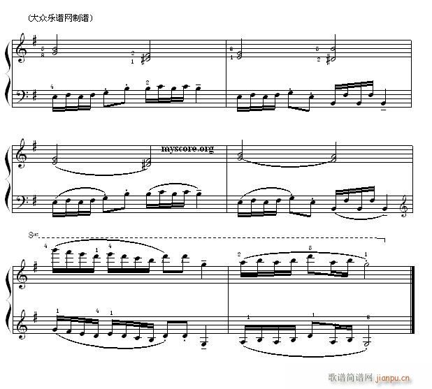 考级初级曲目 小牧人2