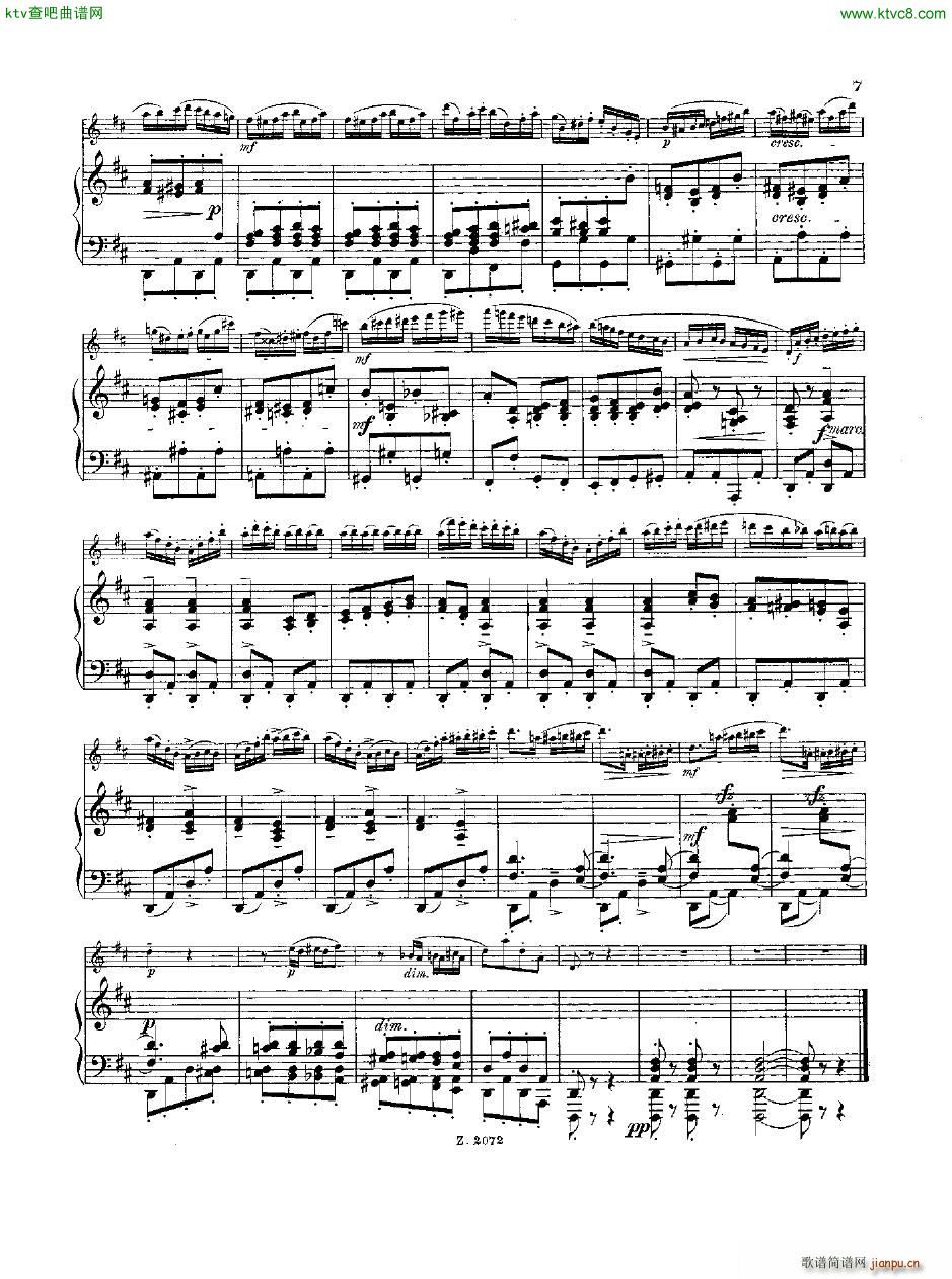 Andersen op 55 Acht Vortragsstücke fl pno25