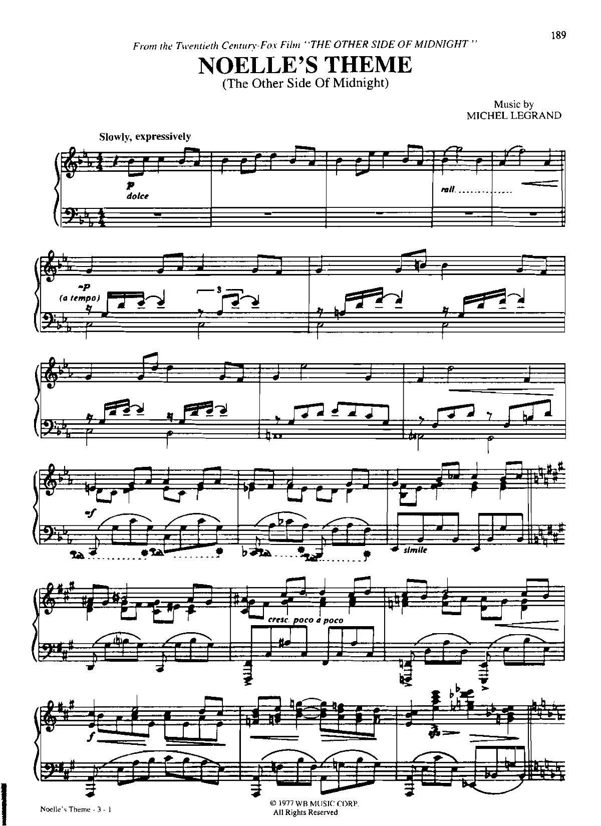 NOELLE S THEME(Dan Coates 流行情调 集)1