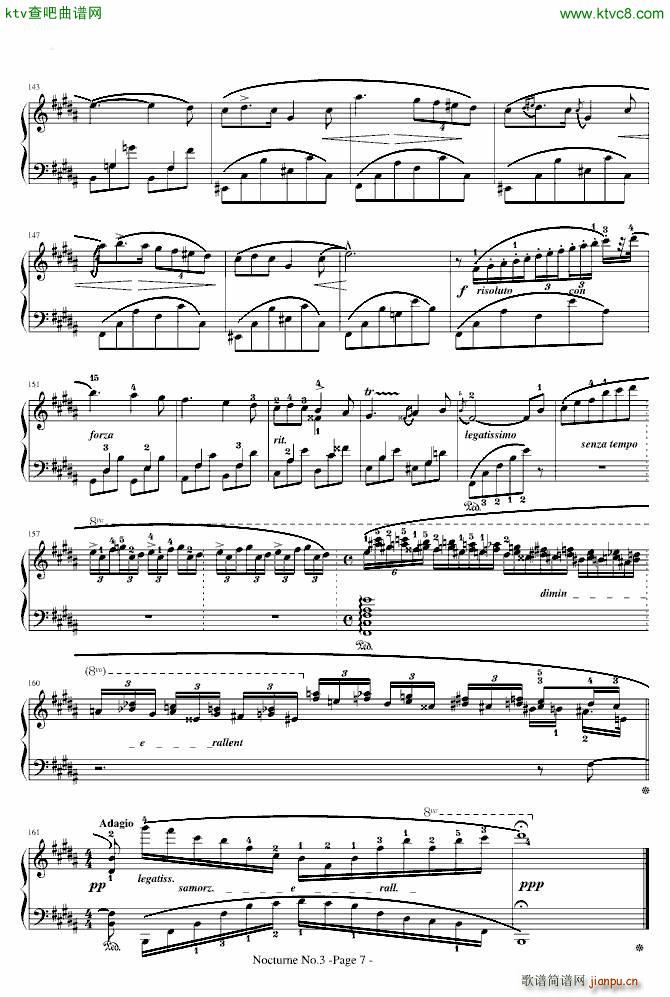 夜曲No 3 Op 9 3_肖邦 chopin7