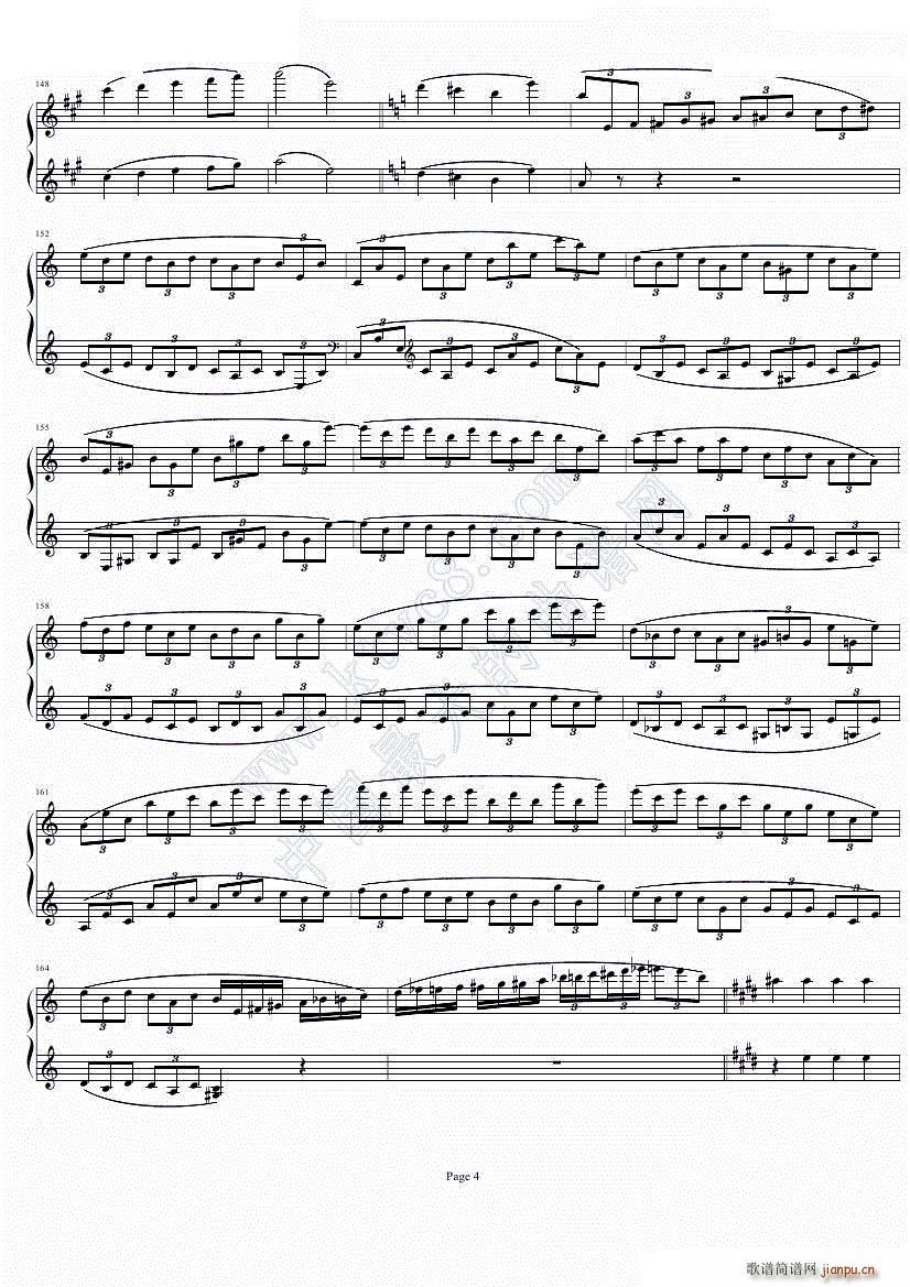 钢琴协奏曲Op61第一乐章_贝多芬 beethoven4