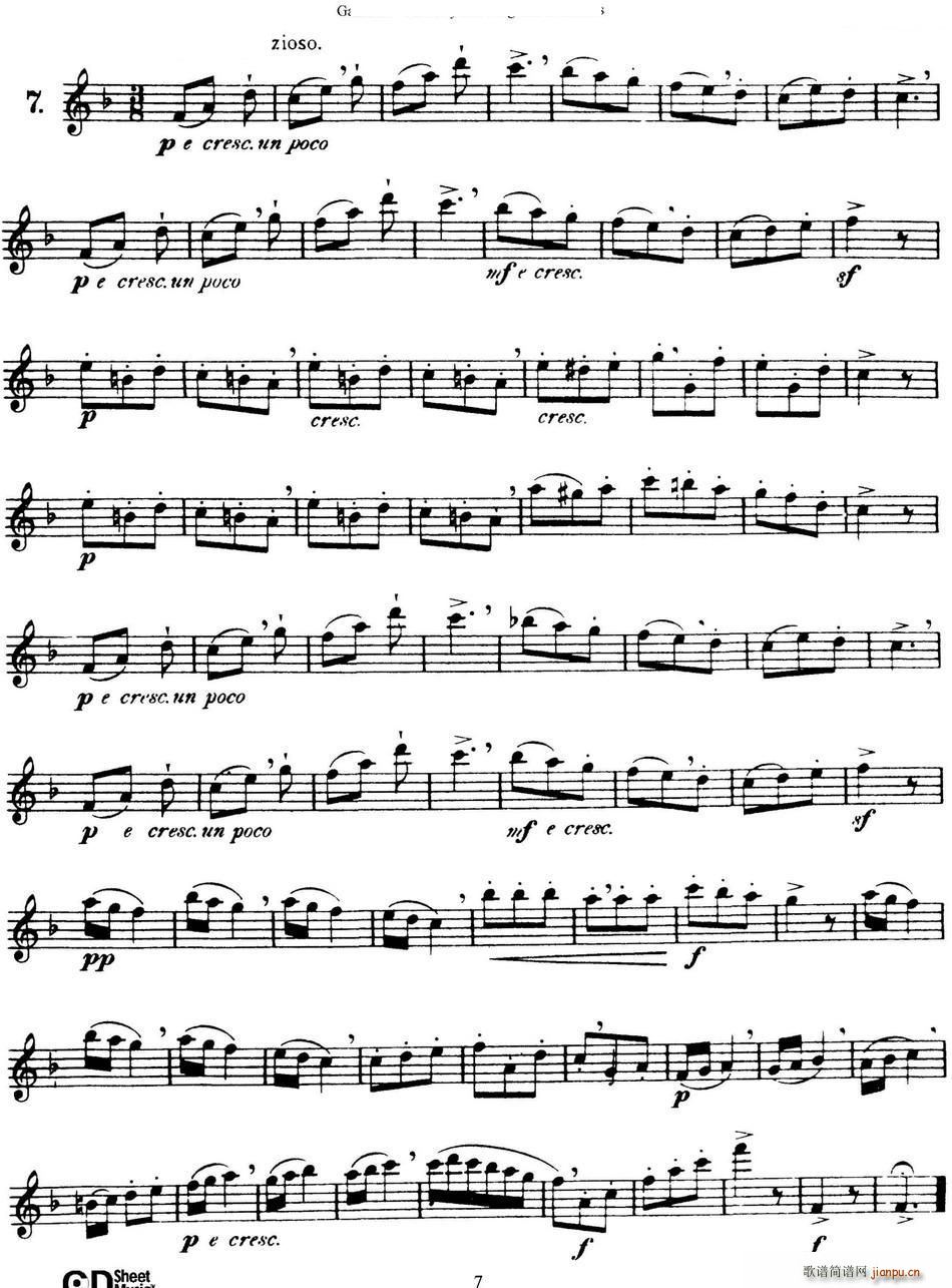 三十首基础及提高练习曲(NO 7)1