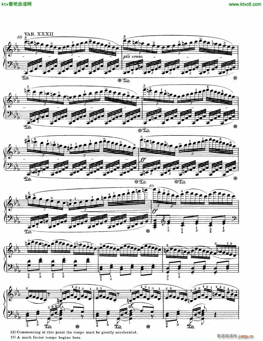 Beethoven WoO 80 32 Variations in C Minor17