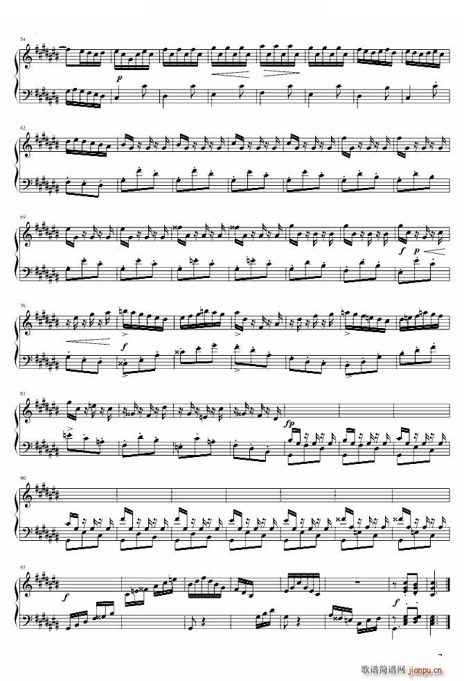 巴赫《前奏曲》平均律第3首（BWV848）_奥芬巴赫2