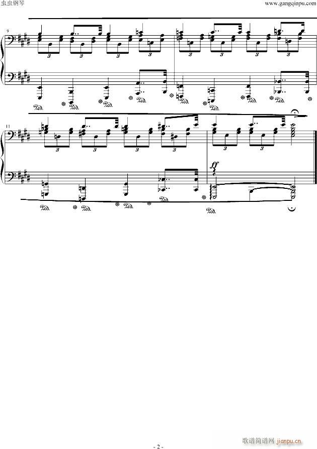 E大调前奏曲_肖邦-chopin2