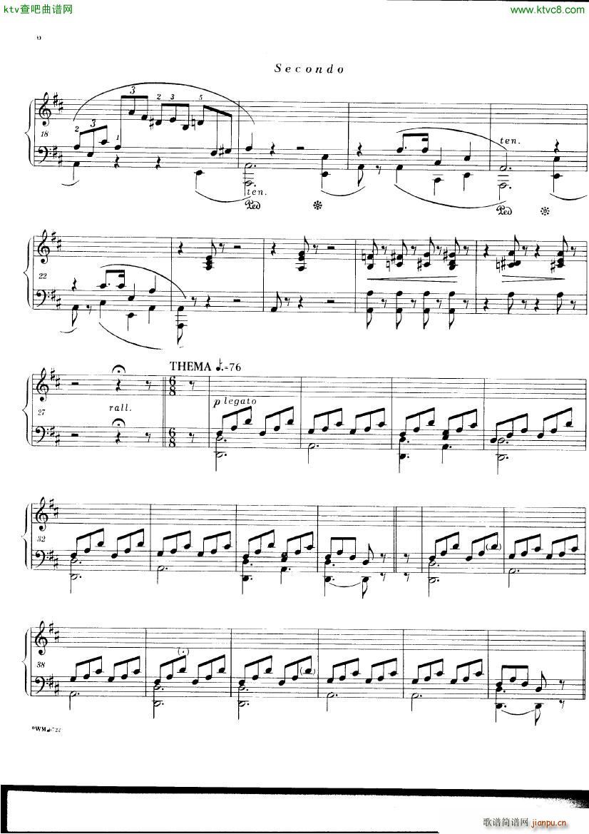 Chopin ekier variations in D4
