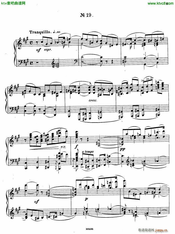 Gliere 25 Preludes op30 Book48