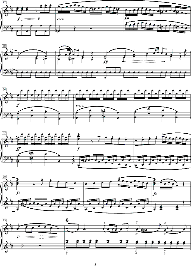 莫扎特D大调钢琴奏鸣曲K.2845