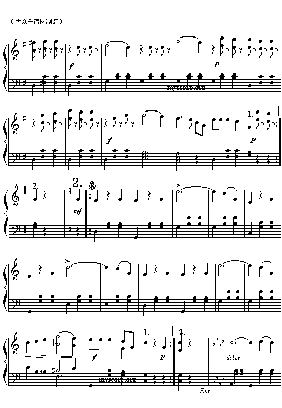 (奥)约翰.斯特劳斯：蓝色多瑙河圆舞曲(全曲)2