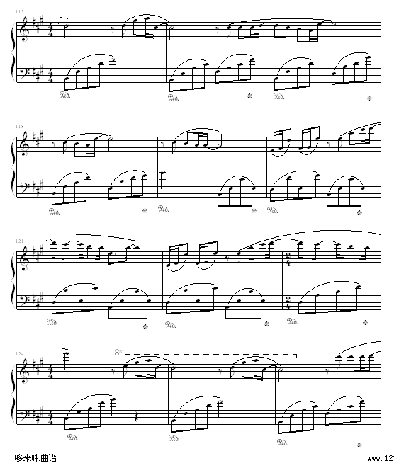 理查德钢琴曲杂集-克莱德曼10