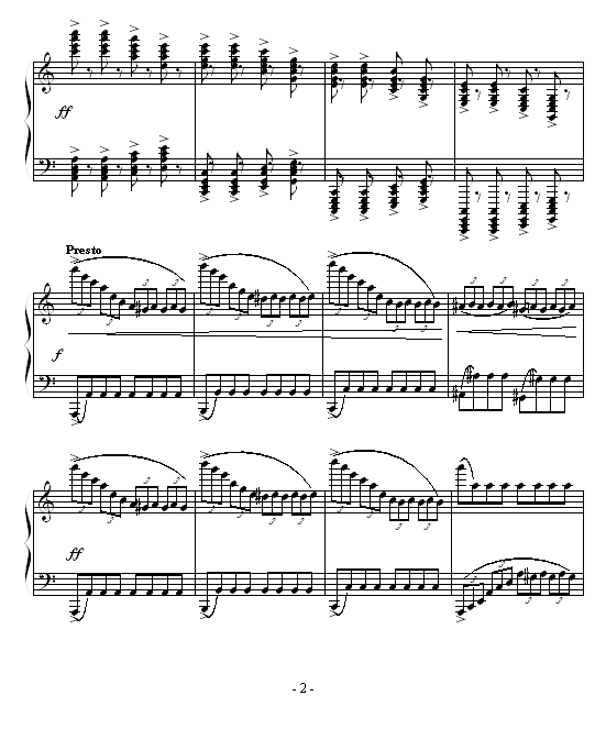 a小调练习曲2