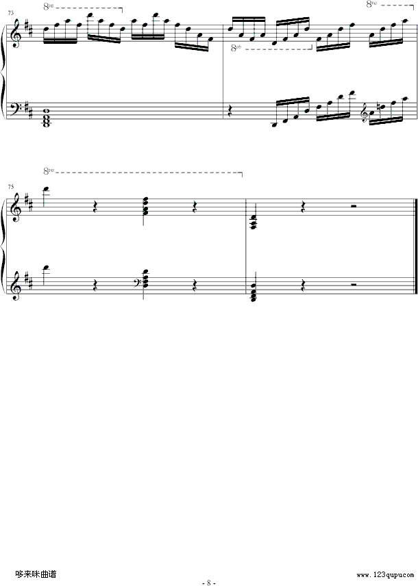 练习曲-Op.740 No.3-车尔尼8