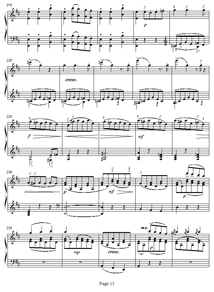 A大调钢琴奏鸣曲K331-寒风15