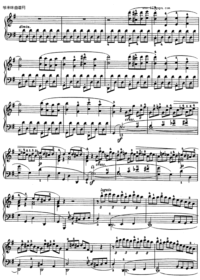 第十六钢琴奏鸣曲-（Op.31 No.1）-贝多芬22