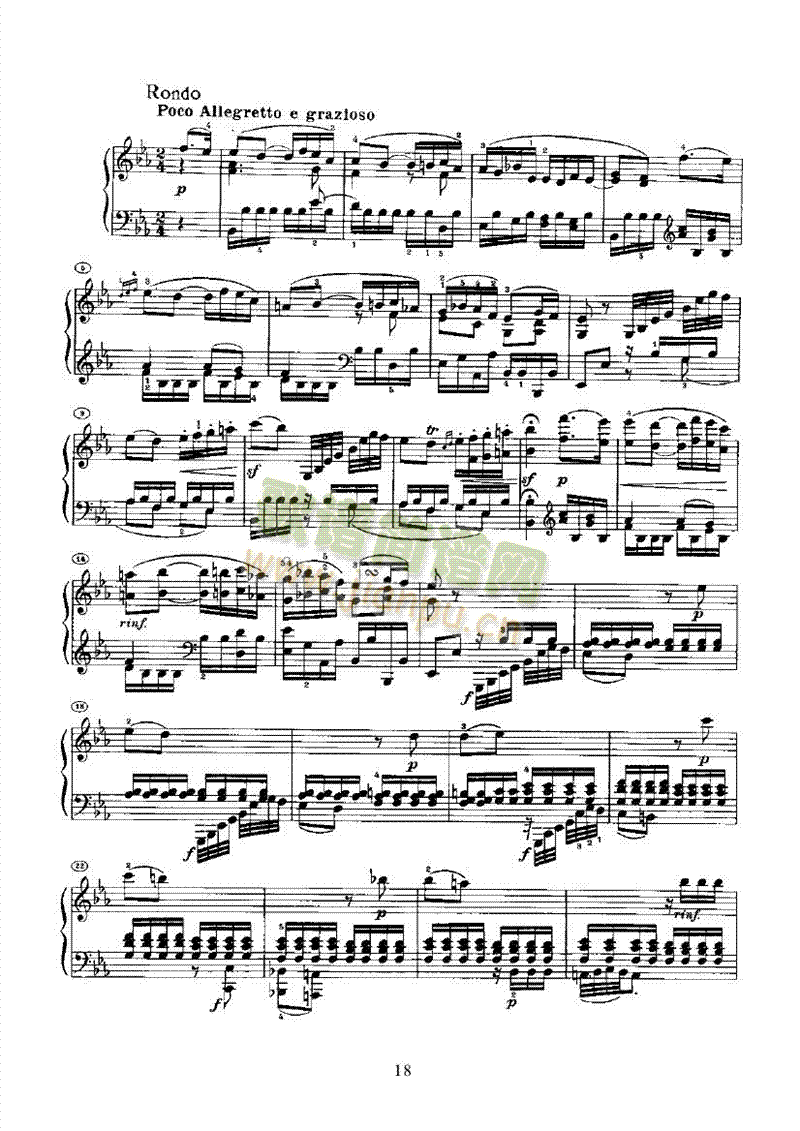 奏鸣曲(Opus7) 键盘类 钢琴18