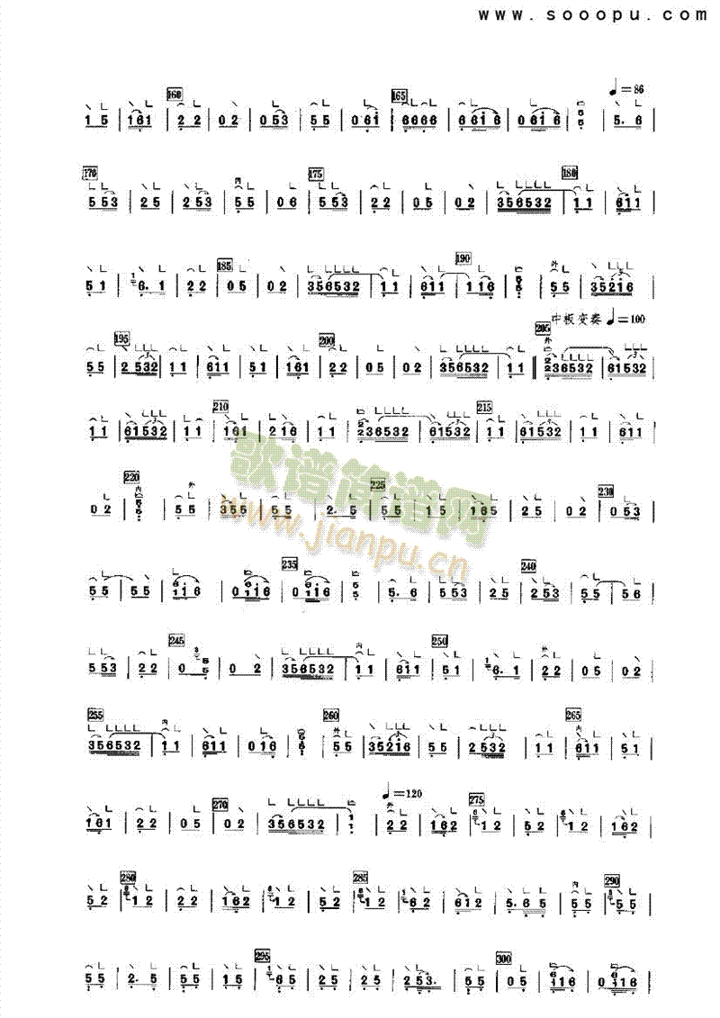 薰风曲（硬弦） 民乐类 古筝4